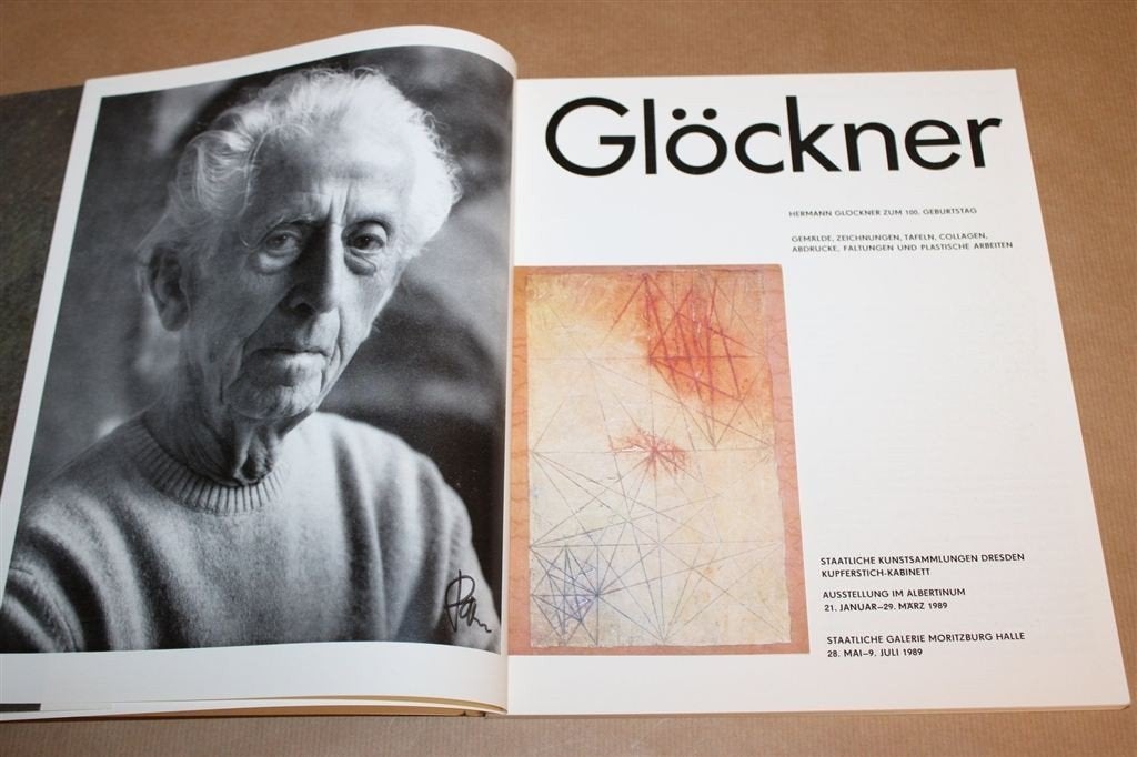Hermann Glöckner — Constructieve Kunst uit Dresden, Ophalen of Verzenden, Gelezen