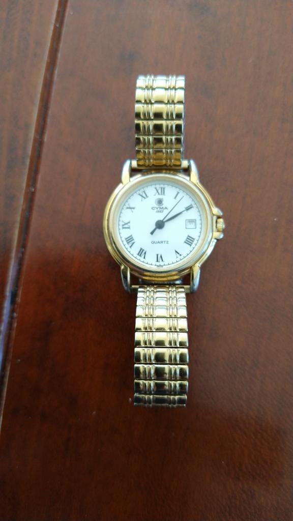 Cyma Dames Horloge, Ophalen, Gebruikt, Staal, Overige merken