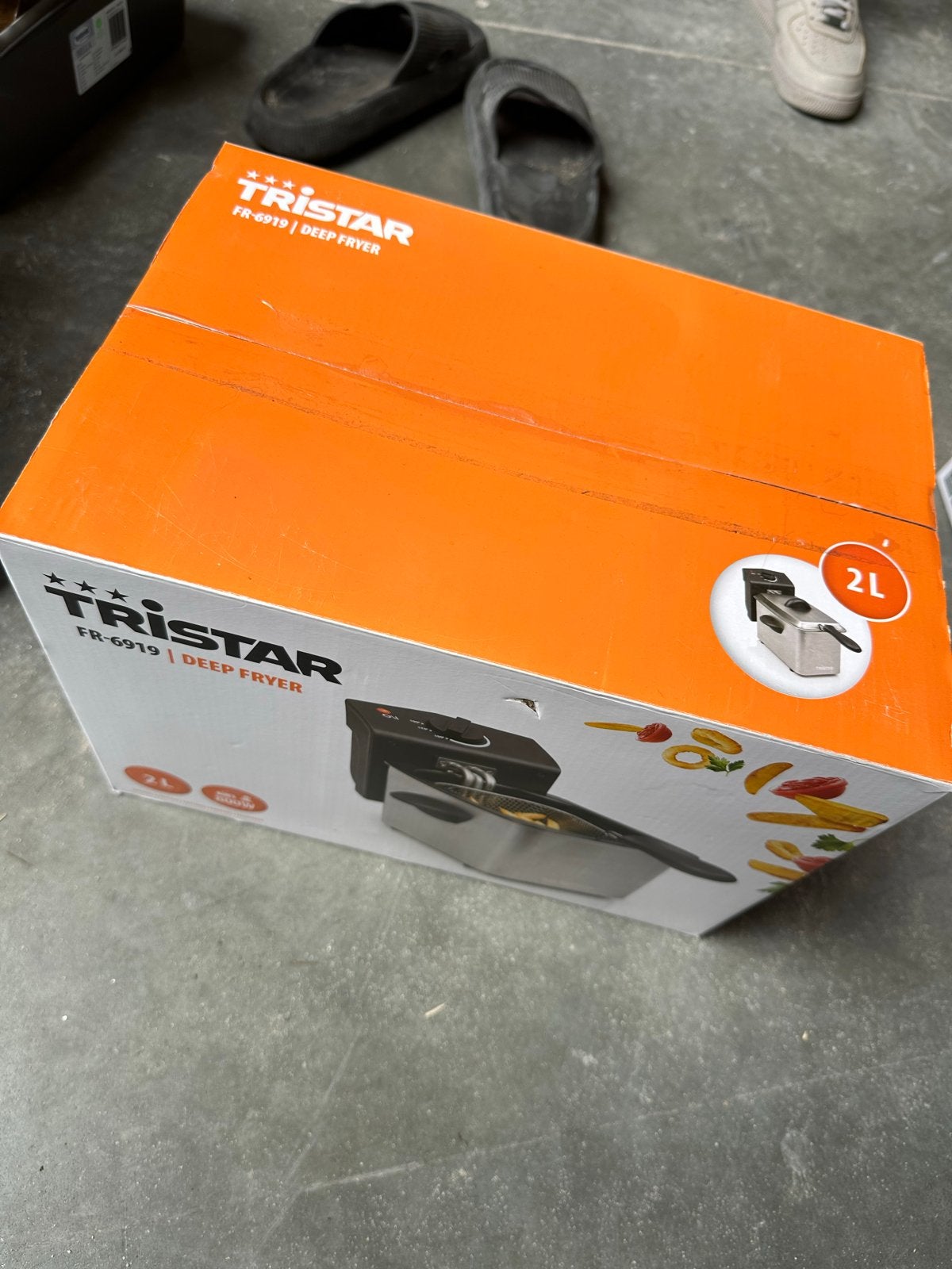Tristar FR-6919 Deep Fryer - Compacte Frituurpan 2L, 1 tot 2 liter, Ophalen of Verzenden, Nieuw, Uitneembare binnenpan
