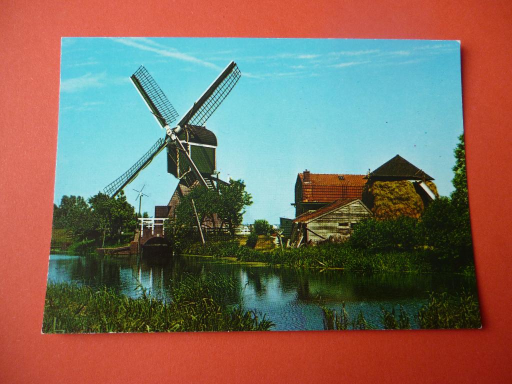 ansichtkaart Breukelen Molen, Verzamelen, Ansichtkaarten | Nederland, Ophalen of Verzenden, 1980 tot heden, Ongelopen, Utrecht