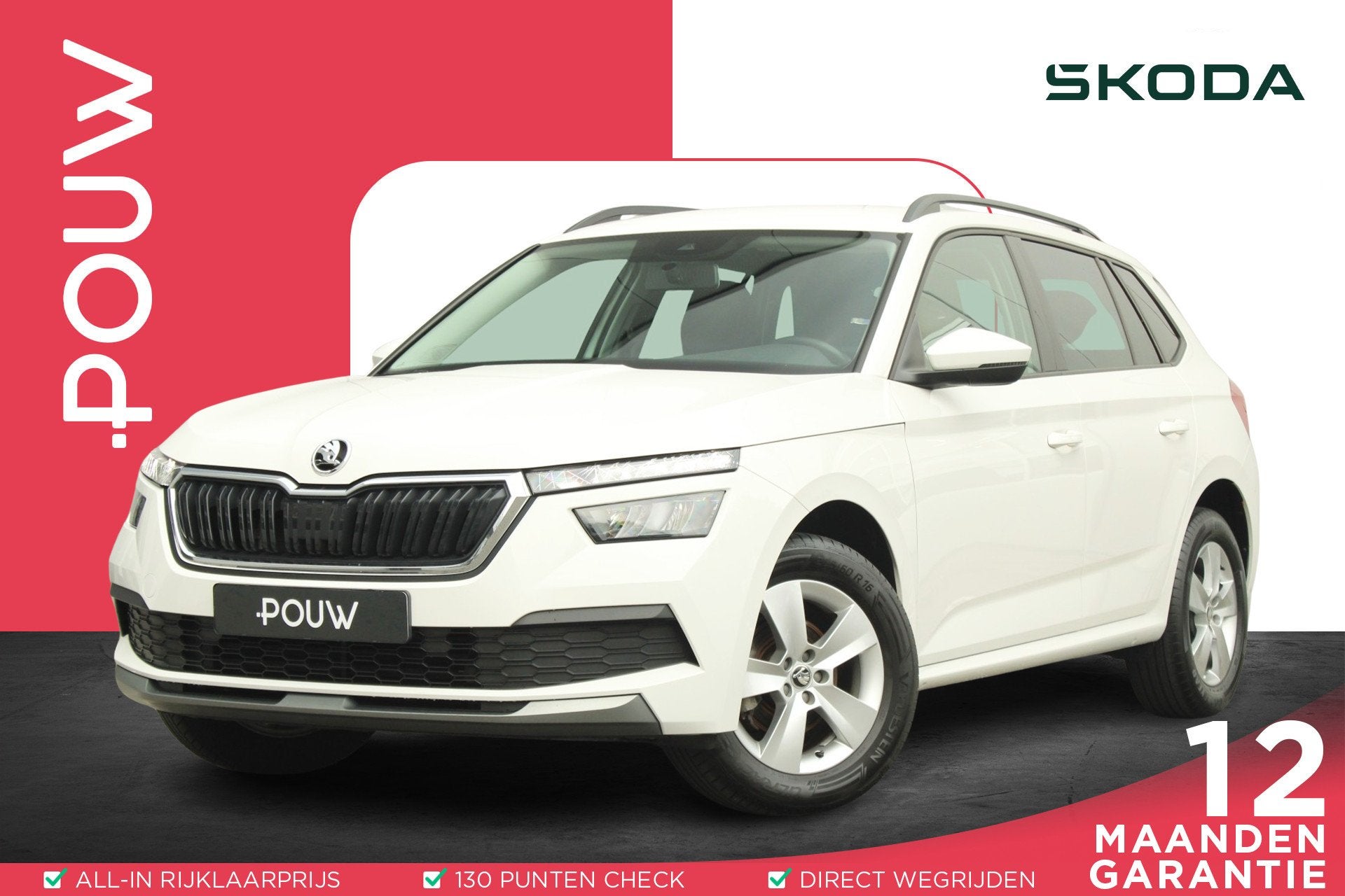 Skoda Kamiq 1.0 TSI 110pk Ambition | Trekhaak Wegklapbaar |