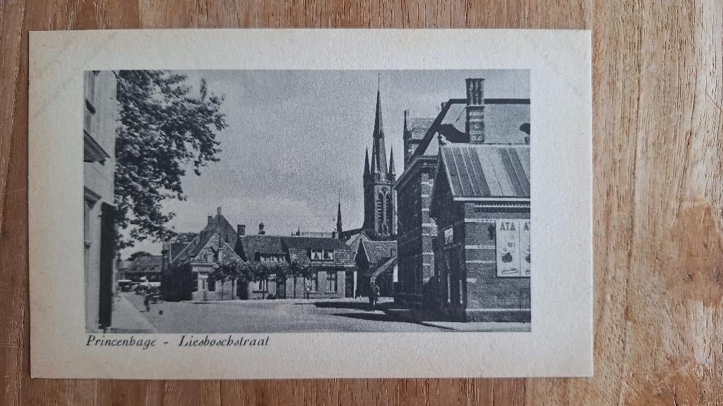 ansichtkaart Breda Princenhage Liesboschstraat, Ophalen of Verzenden, 1940 tot 1960, Ongelopen, Noord-Brabant