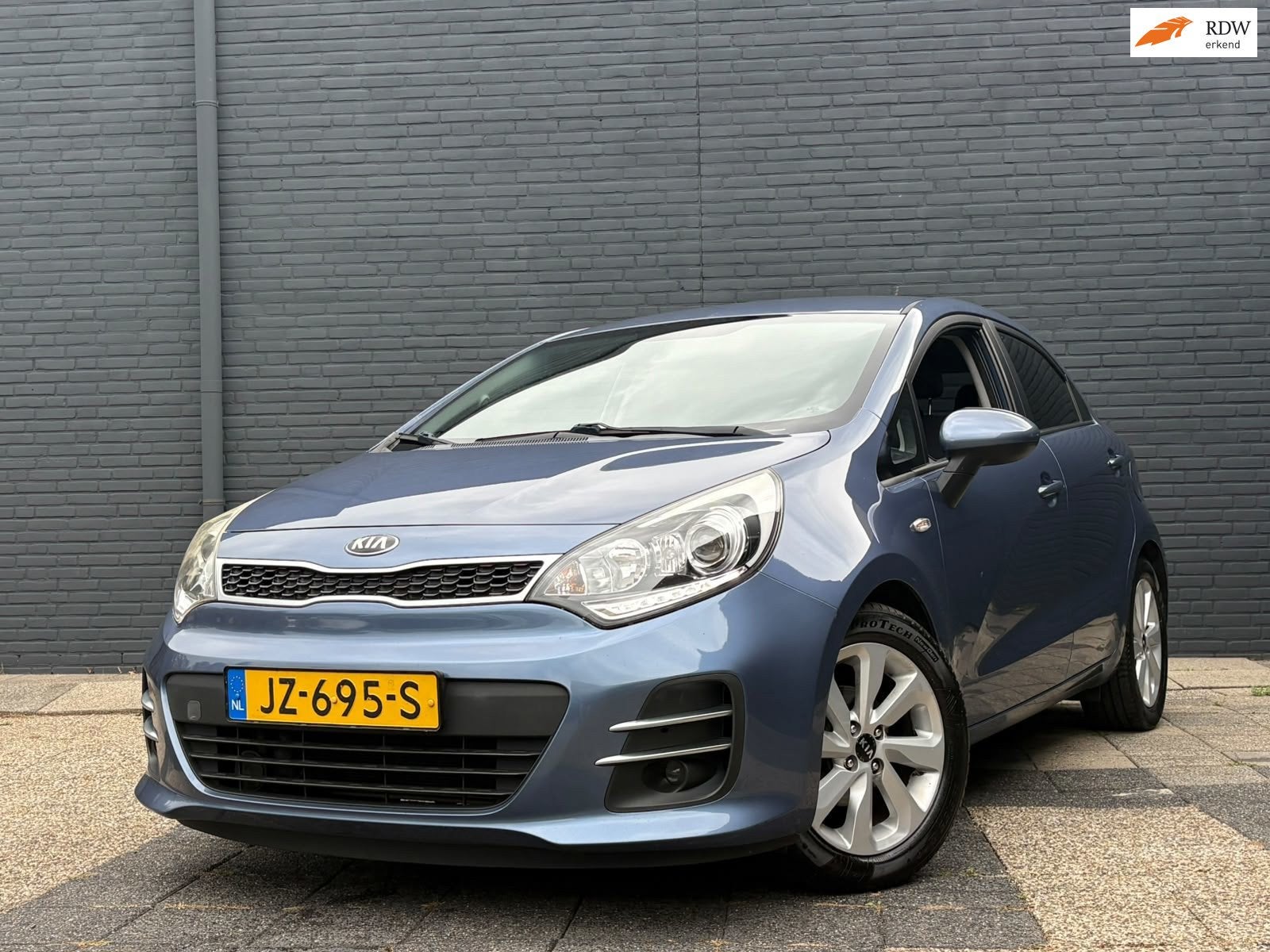 Kia Rio 1.2 CVVT DynamicLine | Navi | Camera | Facelift, Auto's, 1027 kg, 450 kg, Euro 6, 4 cilinders