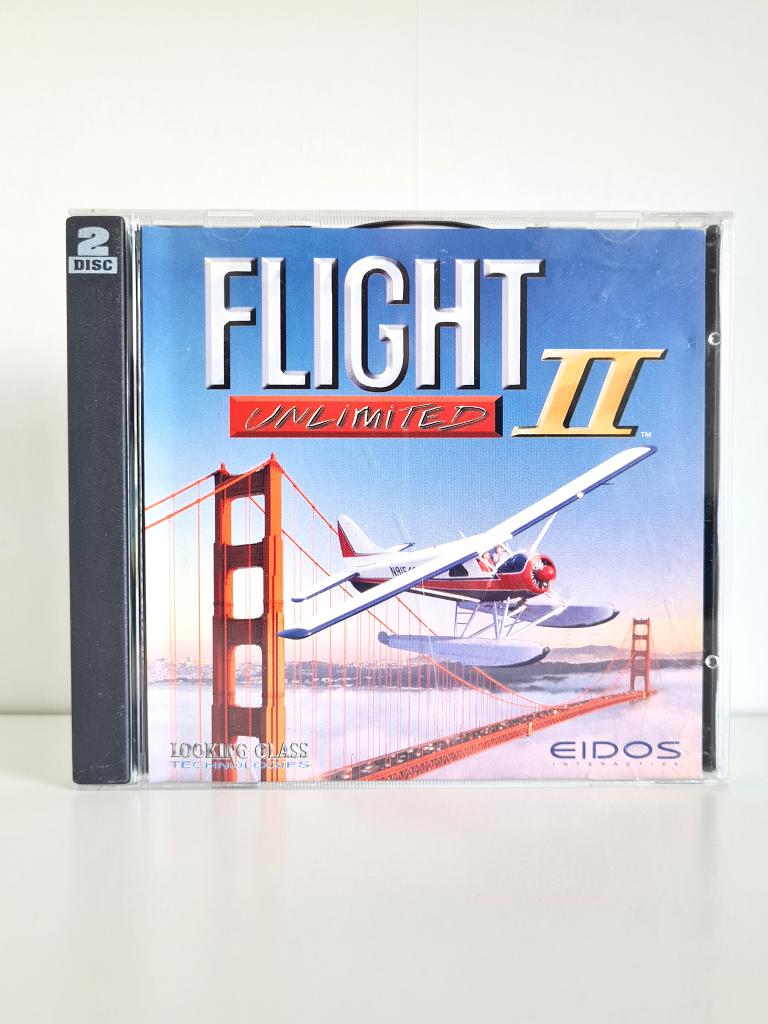 Flight Unlimited II - PC cd-rom, 1 speler, Ophalen of Verzenden, Zo goed als nieuw, Vanaf 3 jaar