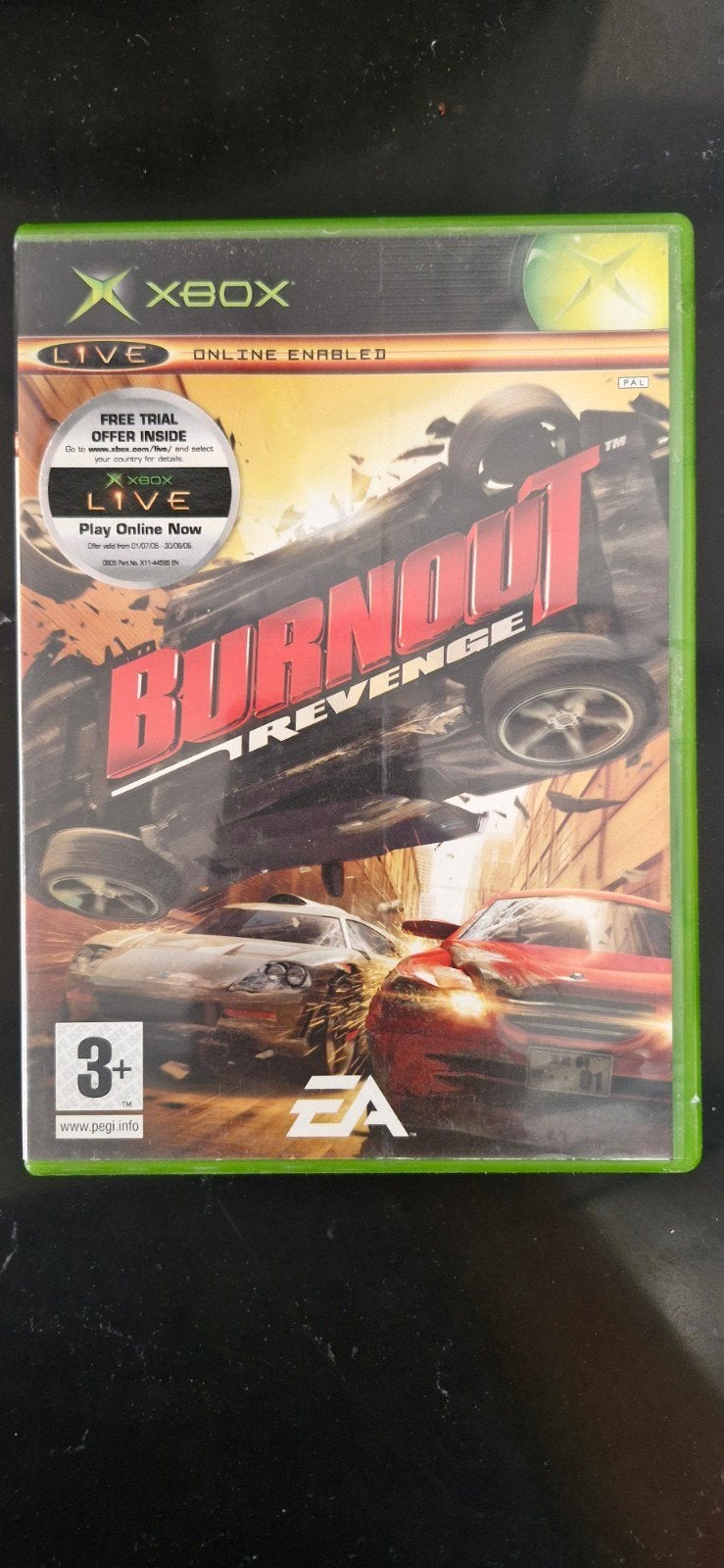 Burnout Revenge - Xbox (Origineel), Online, 1 speler, Racen en Vliegen, Ophalen of Verzenden
