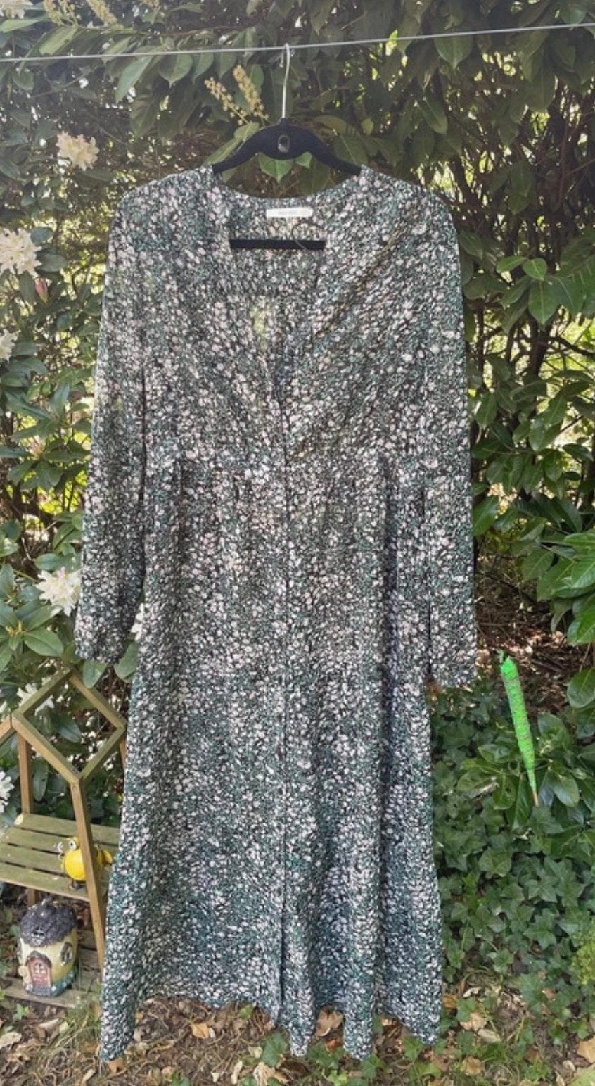 Sissy-Boy Jurk met Bloemenprint - Maat L, Kleding | Dames, Maat 42/44 (L), Ophalen of Verzenden, Zo goed als nieuw, Onder de knie