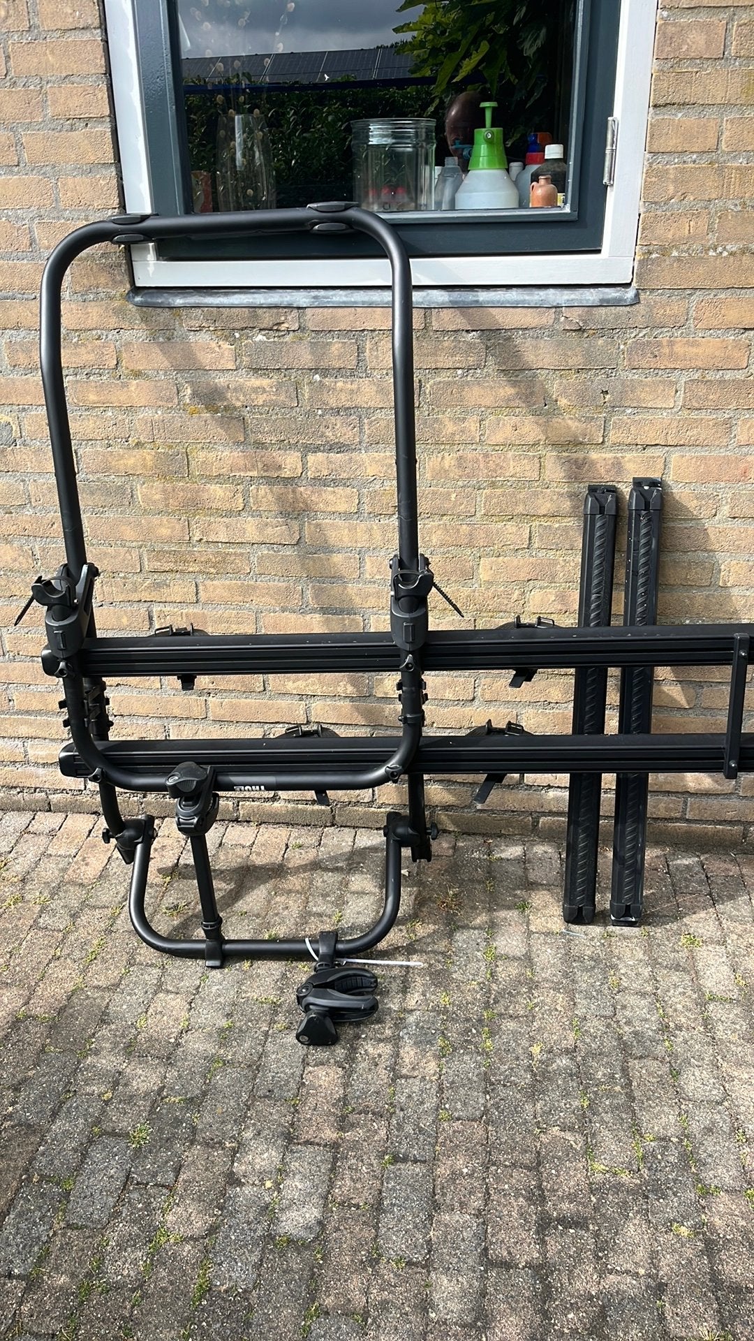 Thule elite buscamper fietsdrager, Caravans en Kamperen, Ophalen, Zo goed als nieuw
