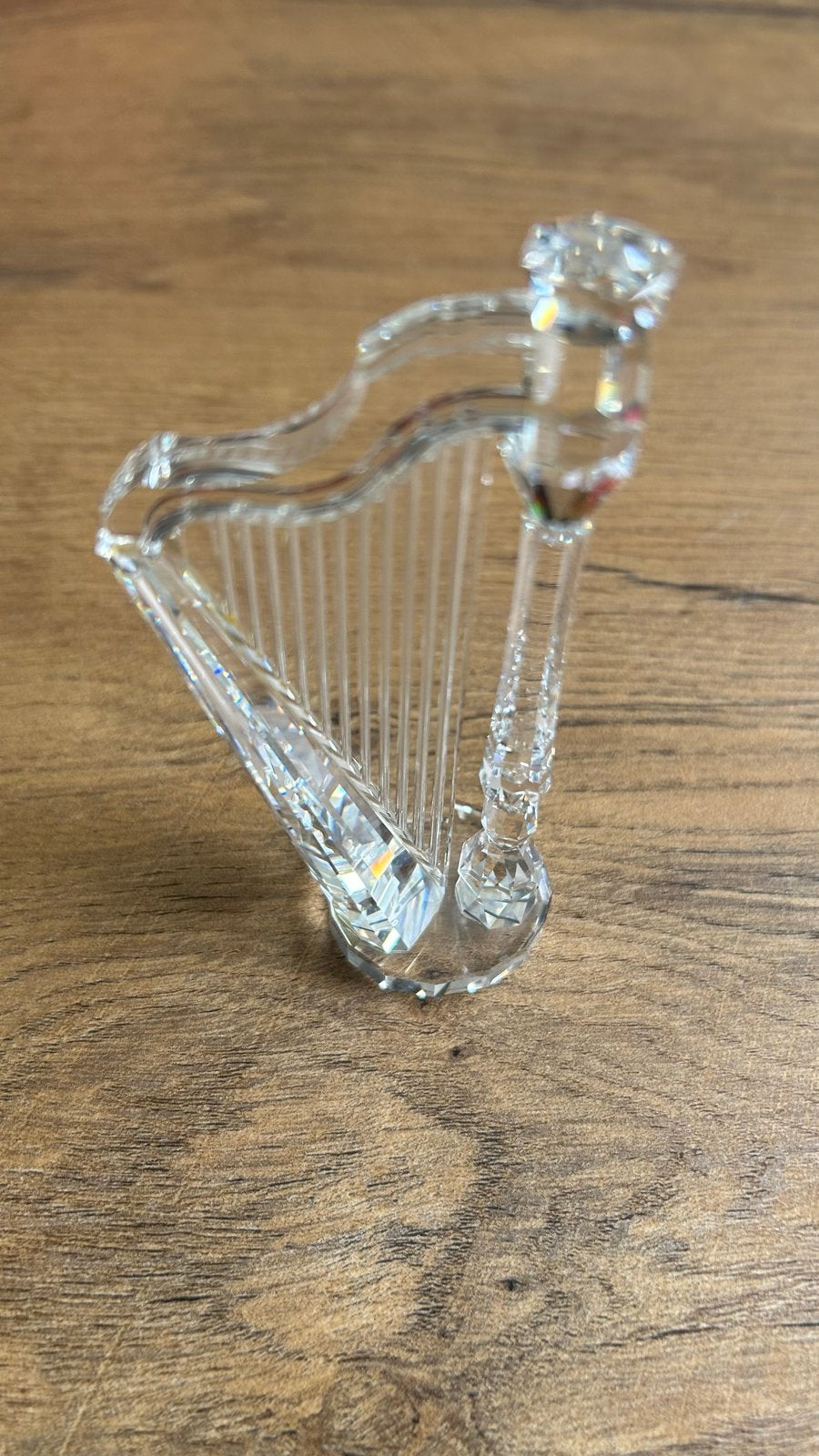 Swarovski Kristallen Harp - Muziekinstrument Decoratie, Ophalen of Verzenden, Zo goed als nieuw