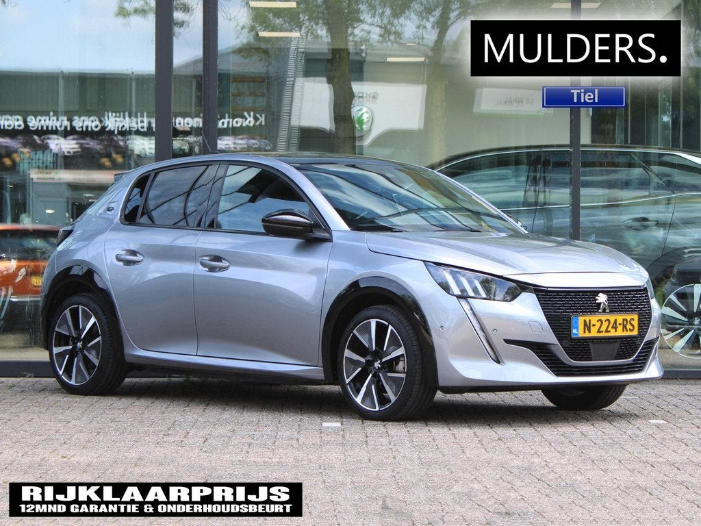 Peugeot e-208 EV GT Pack 50 kWh | Navi / Panoramadak / Camer, Auto's, Peugeot, 12 maanden, 136 pk, Gebruikt, Origineel Nederlands