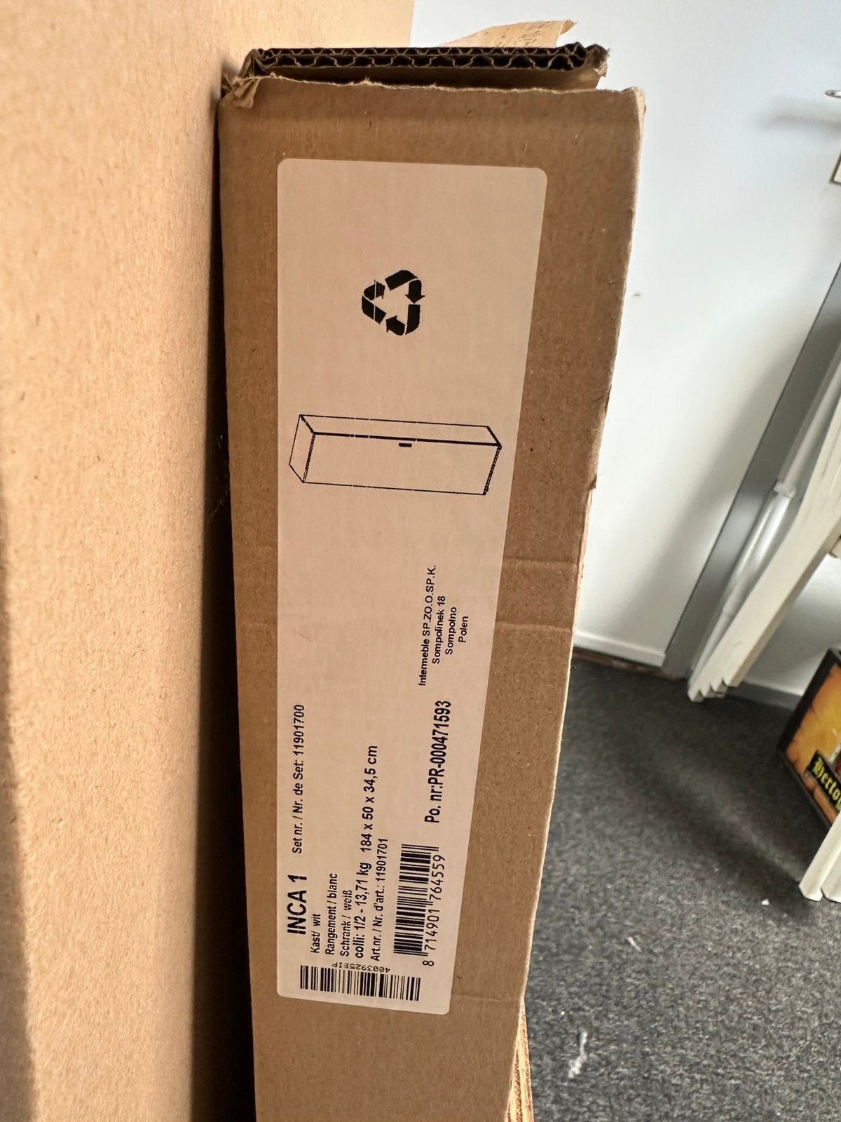 Kast Leen Bakker, Ophalen, Met plank(en), Nieuw, 50 tot 100 cm
