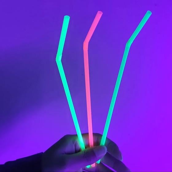 Glow in the dark rietjes (set van 50), Ophalen of Verzenden, Nieuw