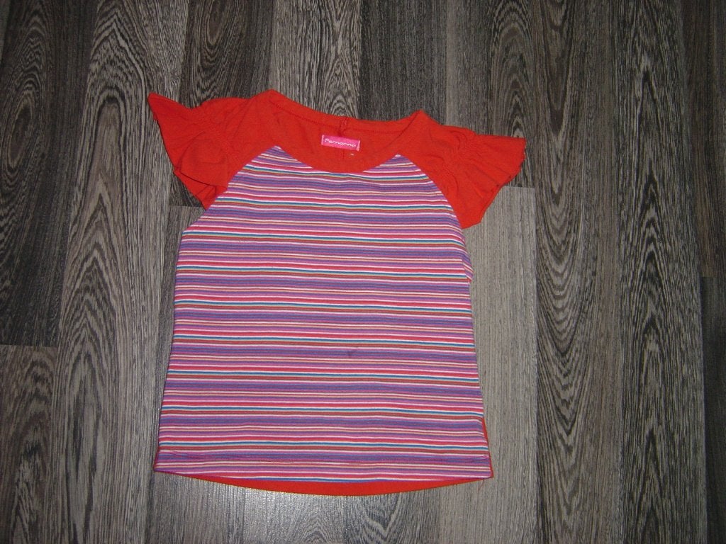 Grappige meident-shirt ( maat 6/116 ) fornarina, Ophalen of Verzenden, Gebruikt, Meisje, Shirt of Longsleeve