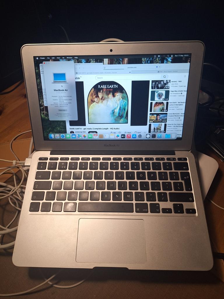 MacBook Air 11 inch (2015) A1465 1.6 GHz i5, 4GB RAM,, Computers en Software, Apple Macbooks, Ophalen
