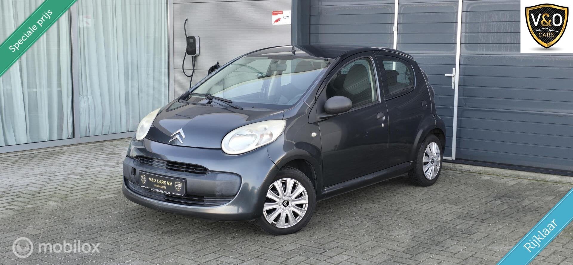 Citroen C1 1.0-12V Séduction, Auto's, Voorwielaandrijving, Stof, Gebruikt, Zwart