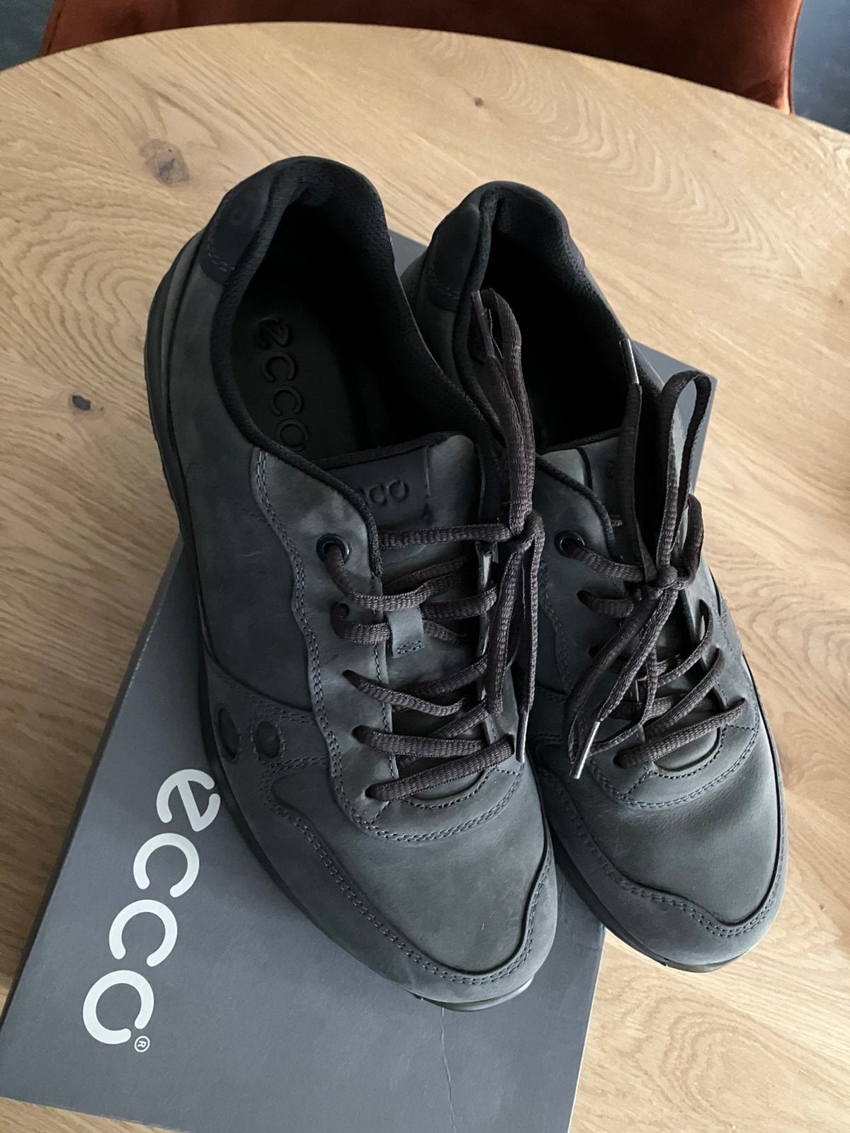 Ecco heren leren veterschoenen maat 42, Zwart, Nieuw, Ophalen of Verzenden, Veterschoenen