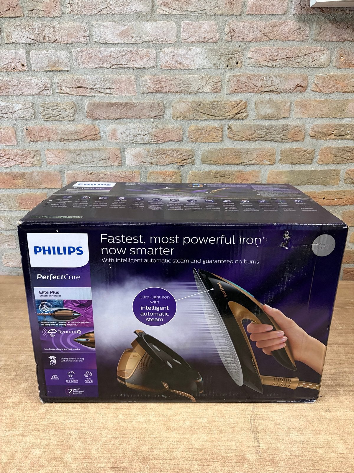 Philips PerfectCare Elite Plus GC9682 Stoomstrijkijzer, Witgoed en Apparatuur, Strijkijzers en Strijkplanken, Ophalen of Verzenden