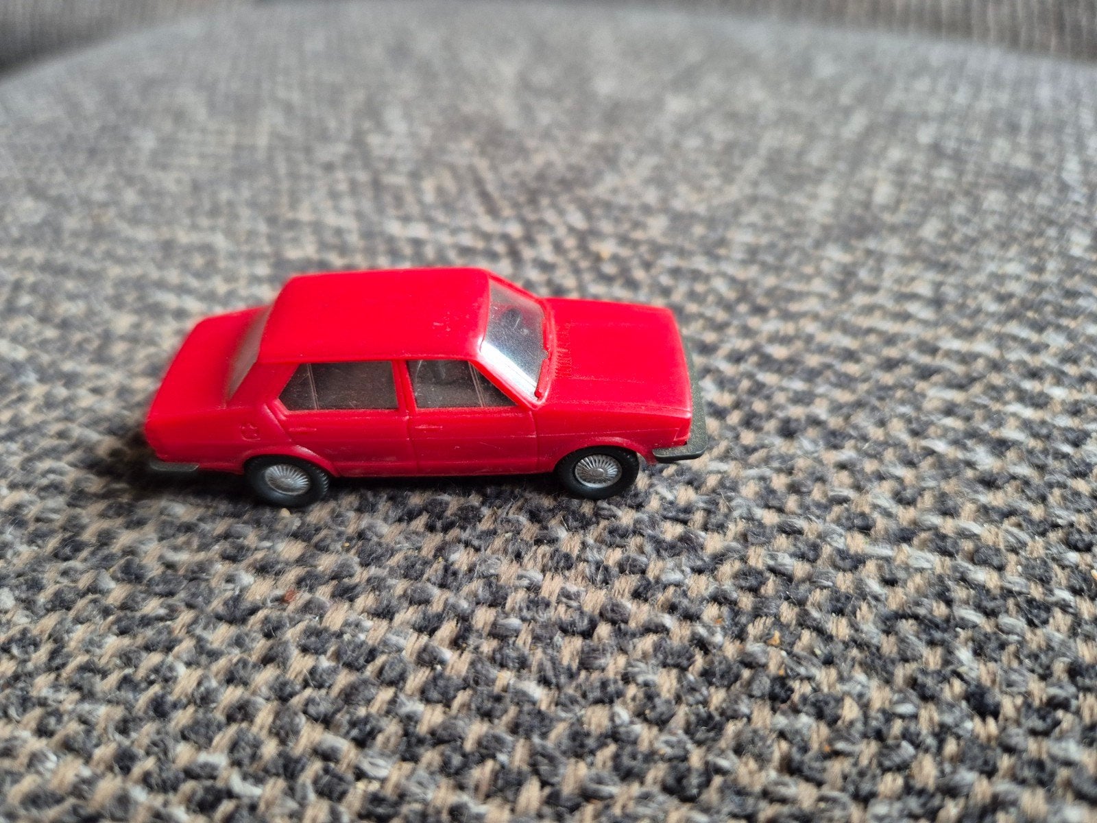 Wiking Rode VW Jetta Modelauto, Ophalen of Verzenden, Gebruikt, Overige merken