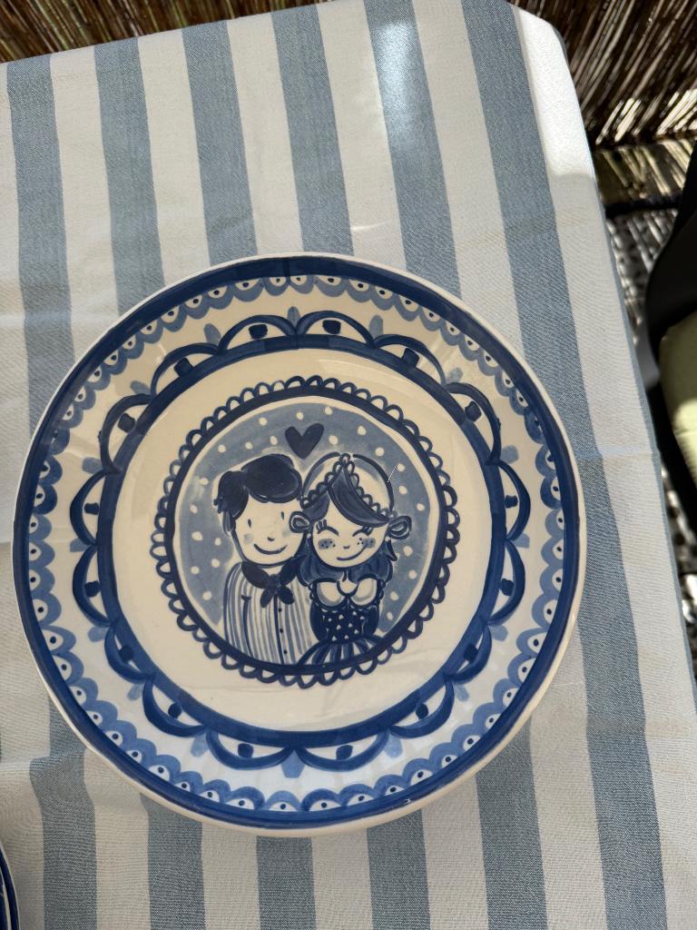 Delft blond borden, Huis en Inrichting, Keuken | Servies, Ophalen, Gebruikt, Blond Amsterdam, Overige typen