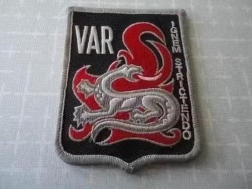Franse embleem Sapeurs Pompiers du VAR Toulon., Verzenden, Landmacht, Overige gebieden, Embleem of Badge