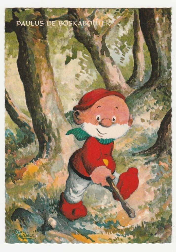 Paulus de Boskabouter.  Jean Dulieu.  Ned. Striptekenaars., Verzenden, Voor 1920, Overige thema's