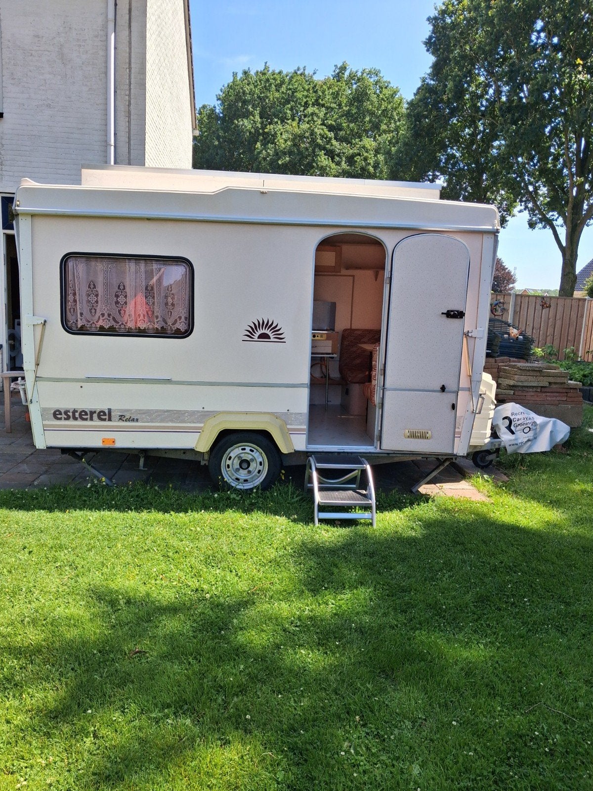 esterel relax 3  persoons vouwcaravan, Ophalen, Tot en met 3, Aanwezig