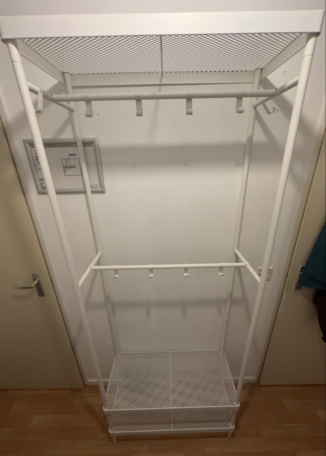 IKEA MACKAPÄR Wit, Zo goed als nieuw, Ophalen, 200 cm of meer, Overige typen, Zo goed als nieuw