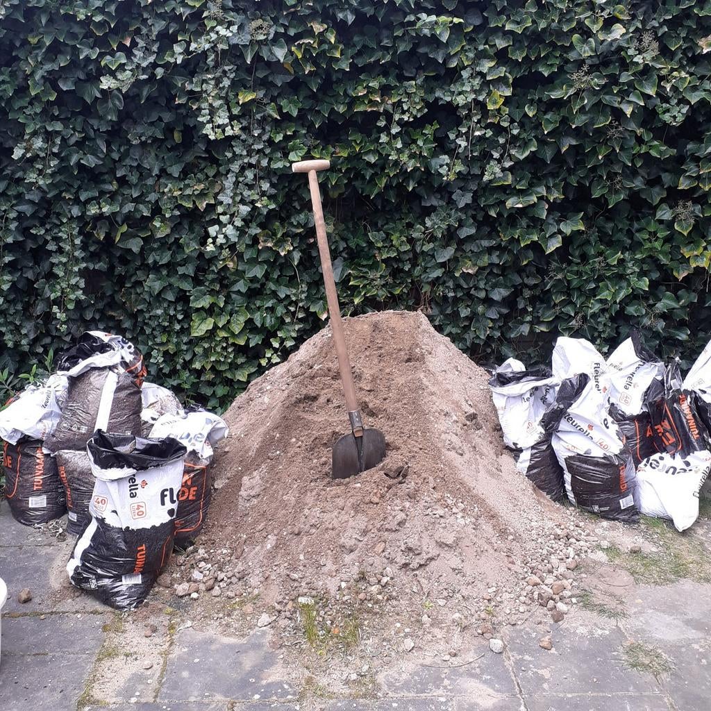 GRATIS zand, deels in zakken ongeveer 1 kub, Tuin en Terras, Zand, Ophalen, Gebruikt, Ophoogzand