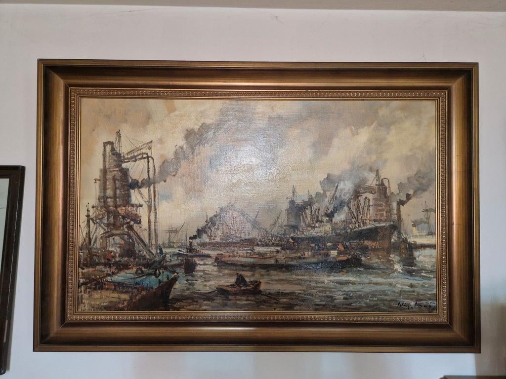 Groot Wim bos havengezicht, Ophalen