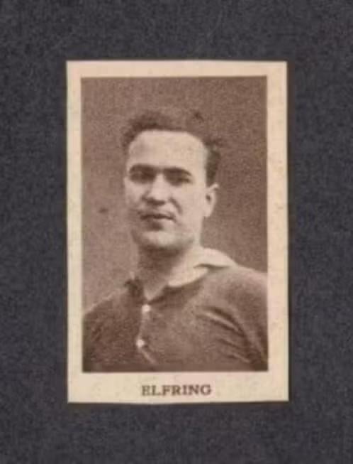 Voetbalplaatje Elfring Den Haag Quick 1931 (184)., Ophalen of Verzenden, Zo goed als nieuw