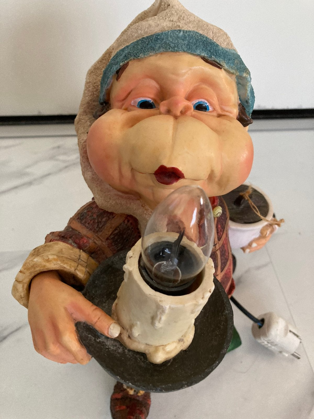 Originele Laaf met kaarslamp 35 cm., Verzamelen, Ophalen of Verzenden, Nieuw, Beeldje of Poppetje