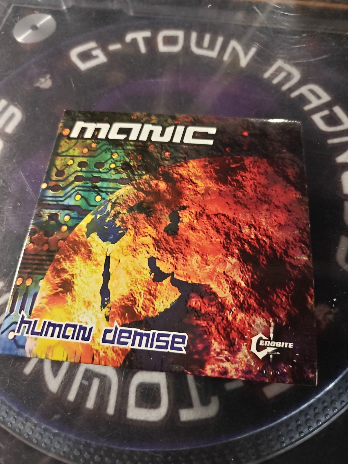 Manic - Human Demise (Cenobite Records) CD, Ophalen of Verzenden, Gebruikt, Hardcore, Album