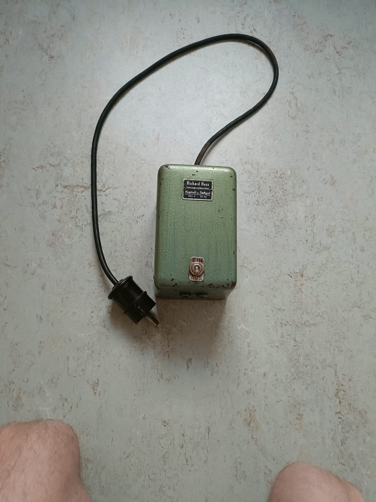 Oude veiligheidstransformator, Ophalen of Verzenden, Gebruikt