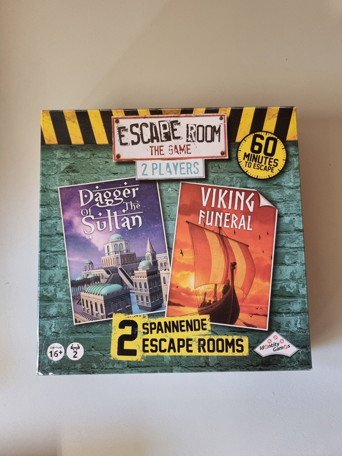 Escape Room The Game: Dagger of the Sultan & Viking Funeral, Een of twee spelers, Ophalen of Verzenden, Zo goed als nieuw, Identity Games