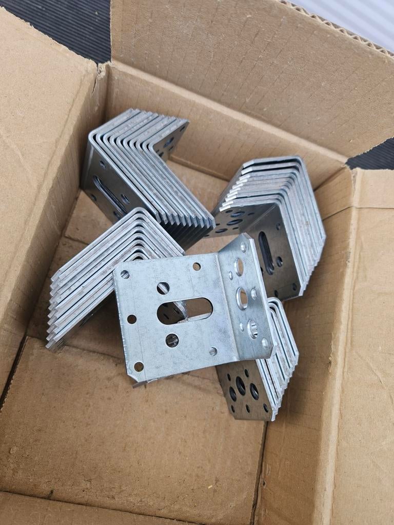 Hoekankers 60x40x2.5, Doe-het-zelf en Verbouw, IJzerwaren en Bevestigingsmiddelen, Ophalen of Verzenden, Nieuw