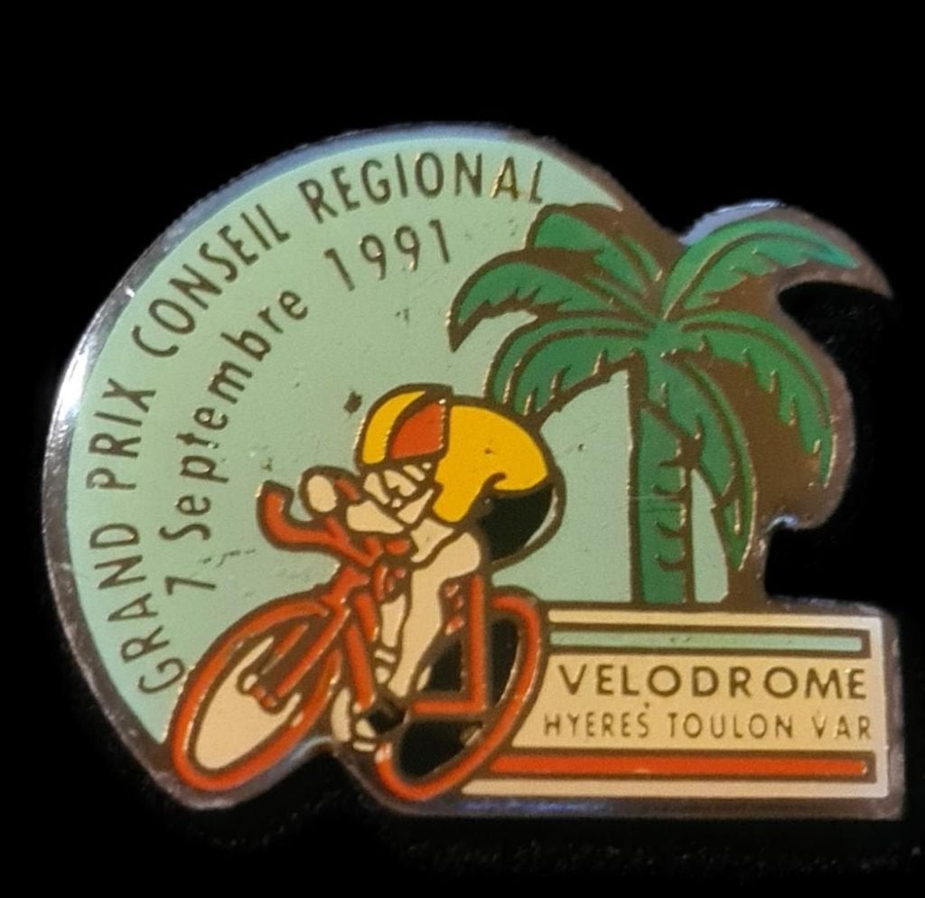 Grand Prix Conseil Regional 1991 pin, Verzamelen, Speldjes, Pins en Buttons, Verzenden, Nieuw, Sport, Speldje of Pin
