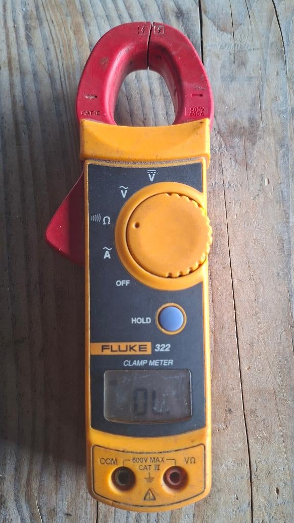 Fluke 322 Clampmeter, ., Ophalen of Verzenden, Zo goed als nieuw, .
