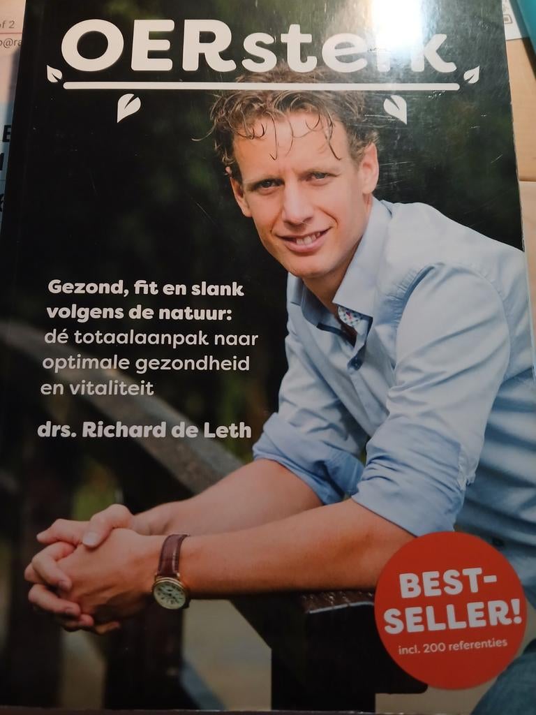 OERsterk: Gezond, fit en slank volgens de natuur, Ophalen of Verzenden, Gelezen, Gezondheid en Conditie, Drs. Richard de Leth
