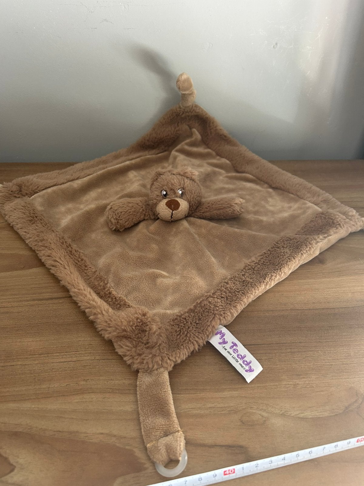 My teddy teddykompaniet beer knuffeldoekje knuffeldoek, Verzenden, Zo goed als nieuw, Overige typen