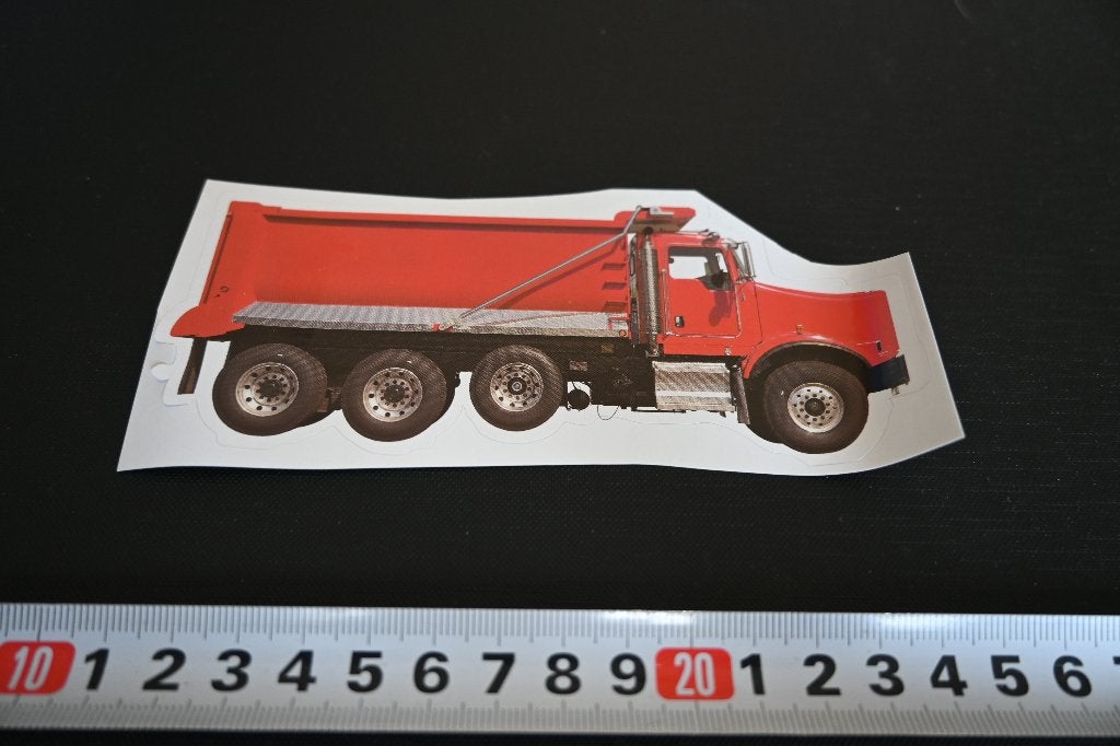 sticker weg wegenbouw machine truck trekker etc 3274, Ophalen of Verzenden, Zo goed als nieuw