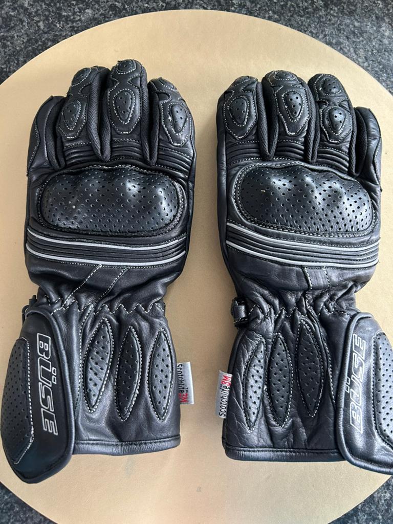 Motor handschoenen, maat 9 Büse, Motoren, Kleding | Motorkleding, Ophalen of Verzenden, Tweedehands, Handschoenen