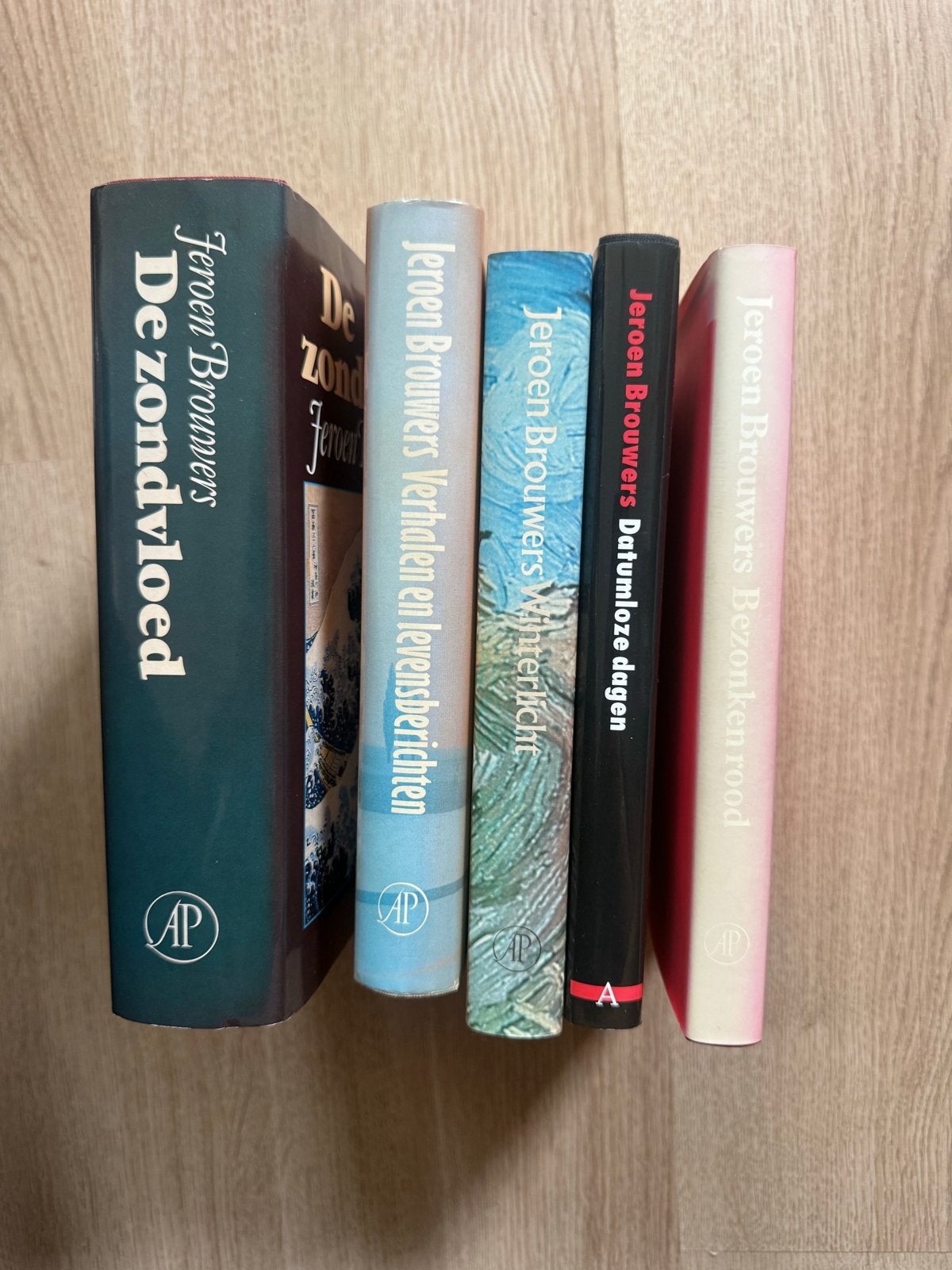 Jeroen Brouwers Boeken Collectie - 5 Titels, Ophalen of Verzenden, Zo goed als nieuw, Nederland