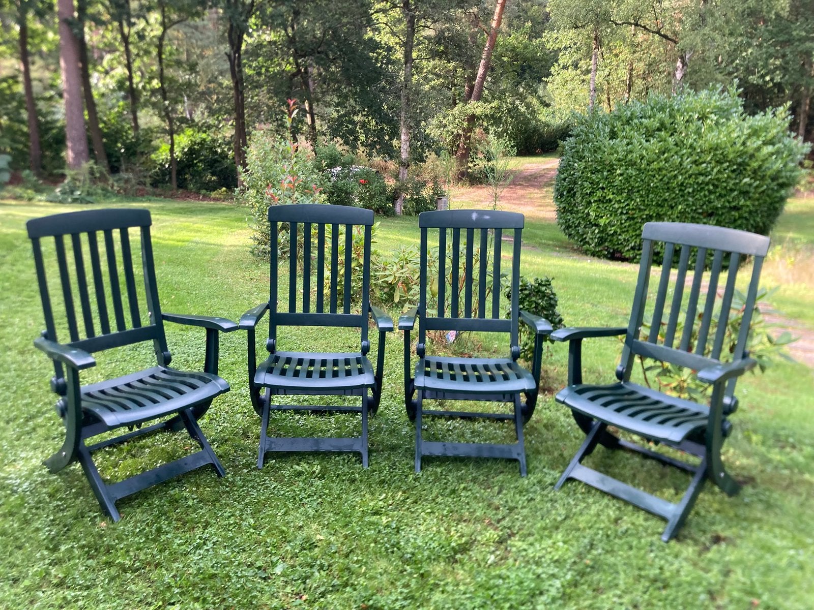 Hartman tuinstoelen, Ophalen, Gebruikt, Kunststof