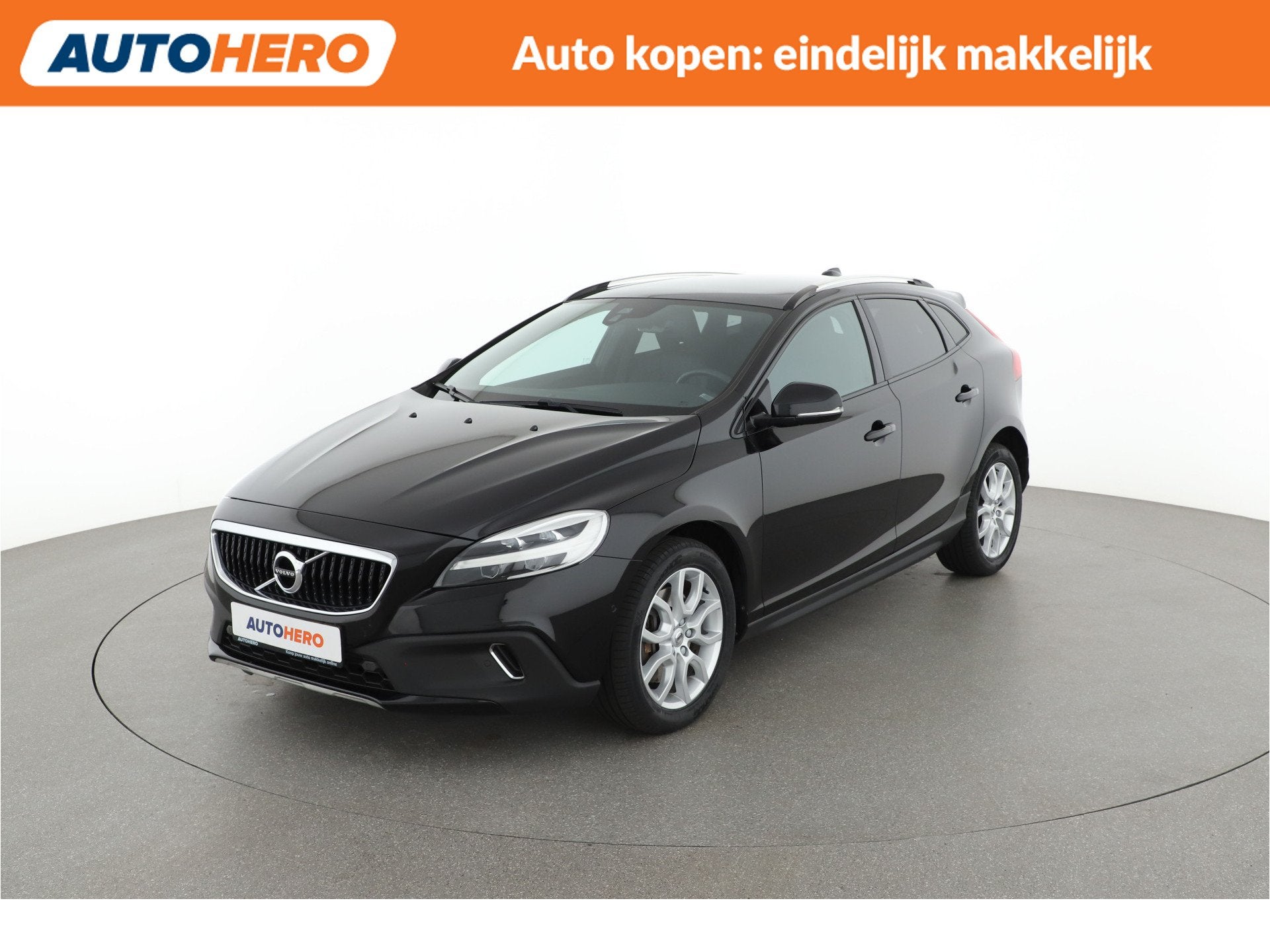 Volvo V40 Cross Country 1.5 Pro | WV72286 | (bj 2019), Auto's, 4 cilinders, Zwart, 154 pk, Hatchback