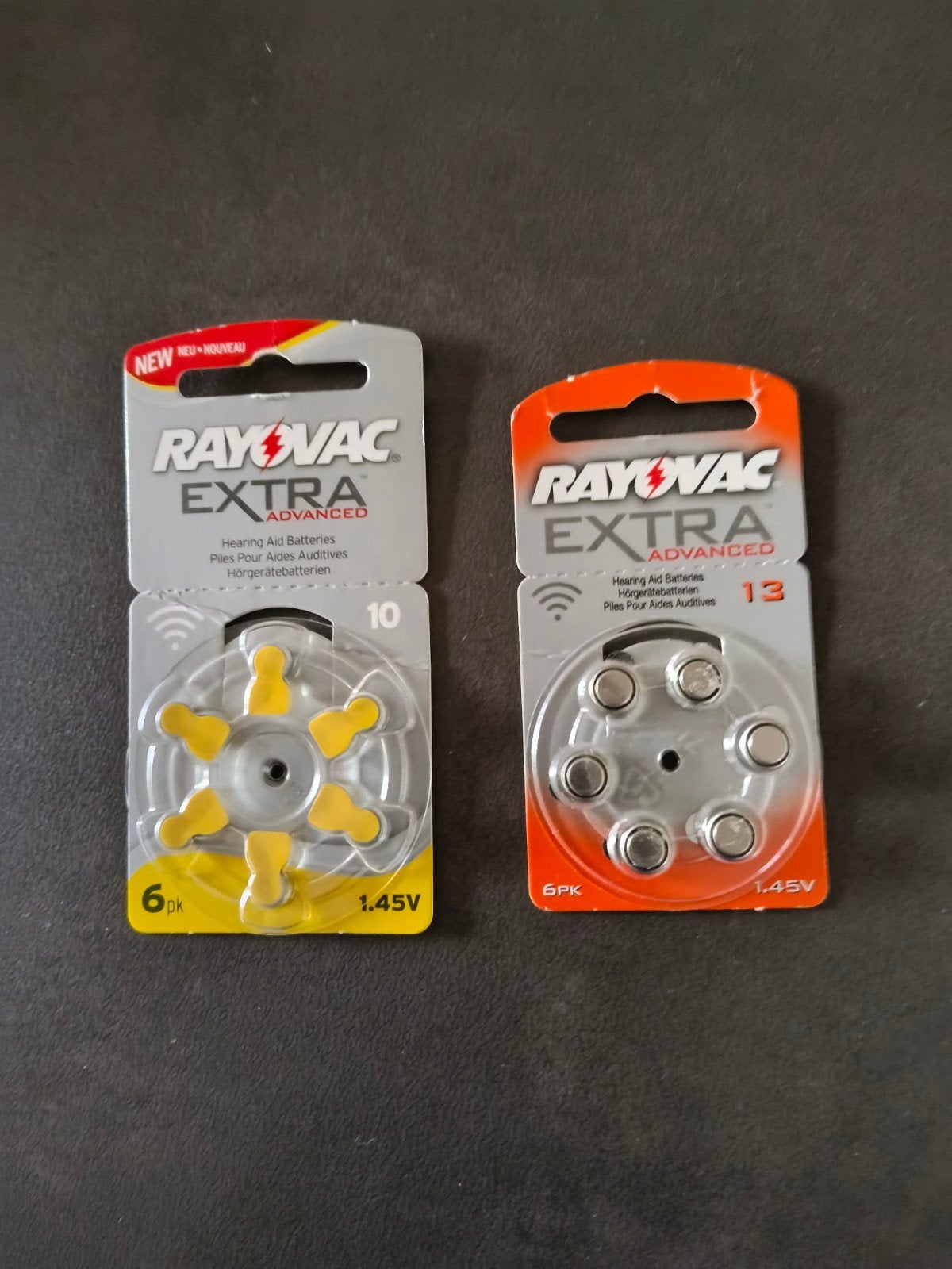 Rayovac Extra Advanced Gehoorapp. Batterijen (Type 10 & 1, Ophalen of Verzenden, Nieuw