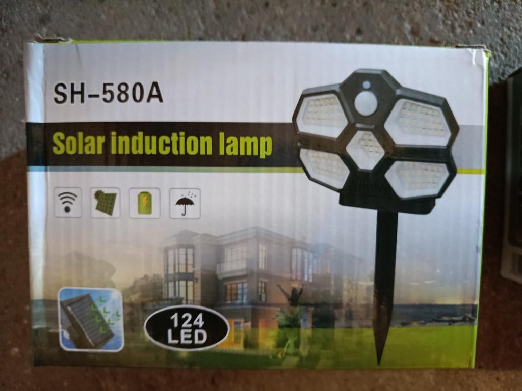 Solar LED lamp, Ophalen of Verzenden