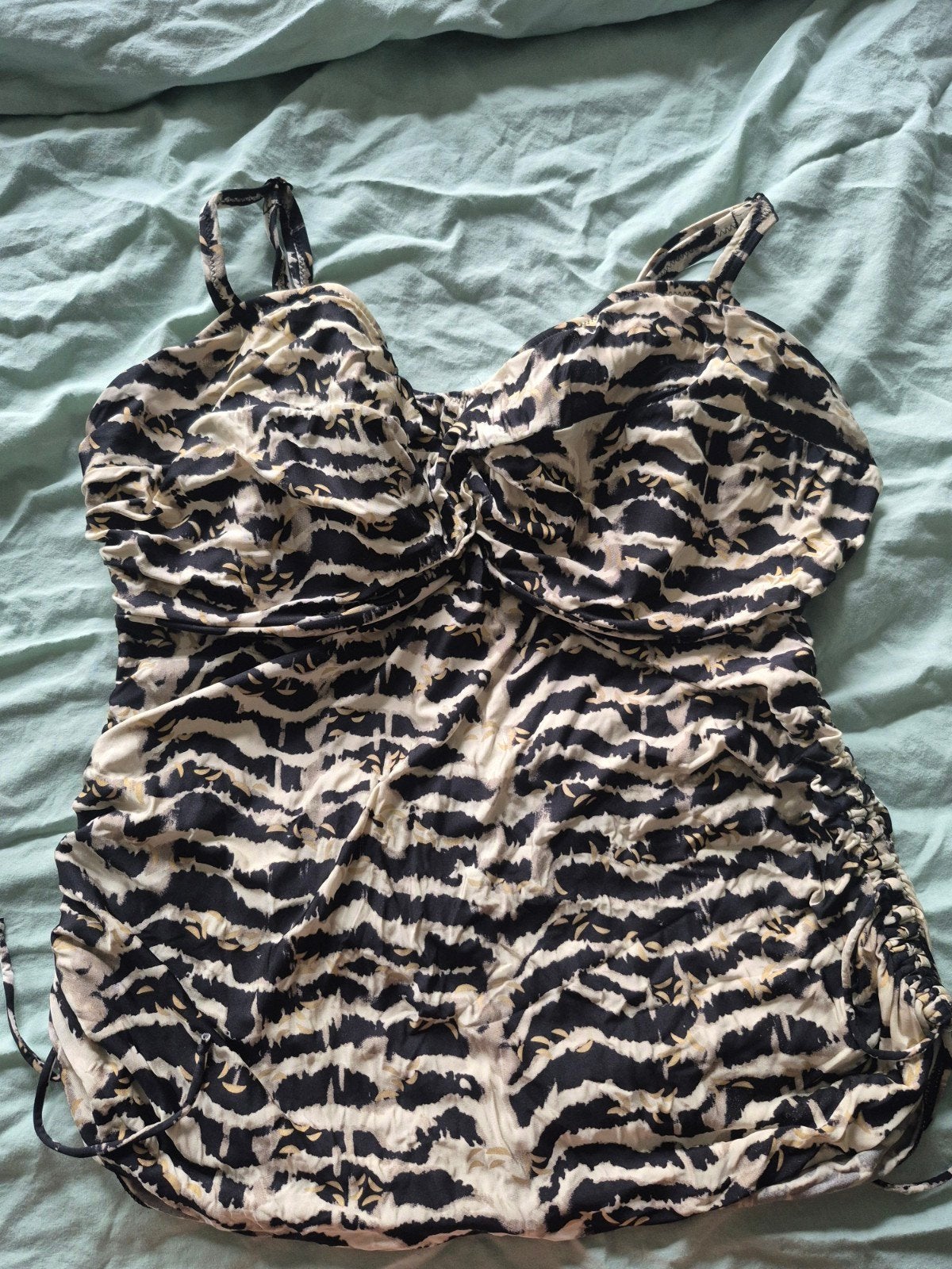 tankini fantasie, Ophalen of Verzenden, Zo goed als nieuw, Zwart, Overige typen