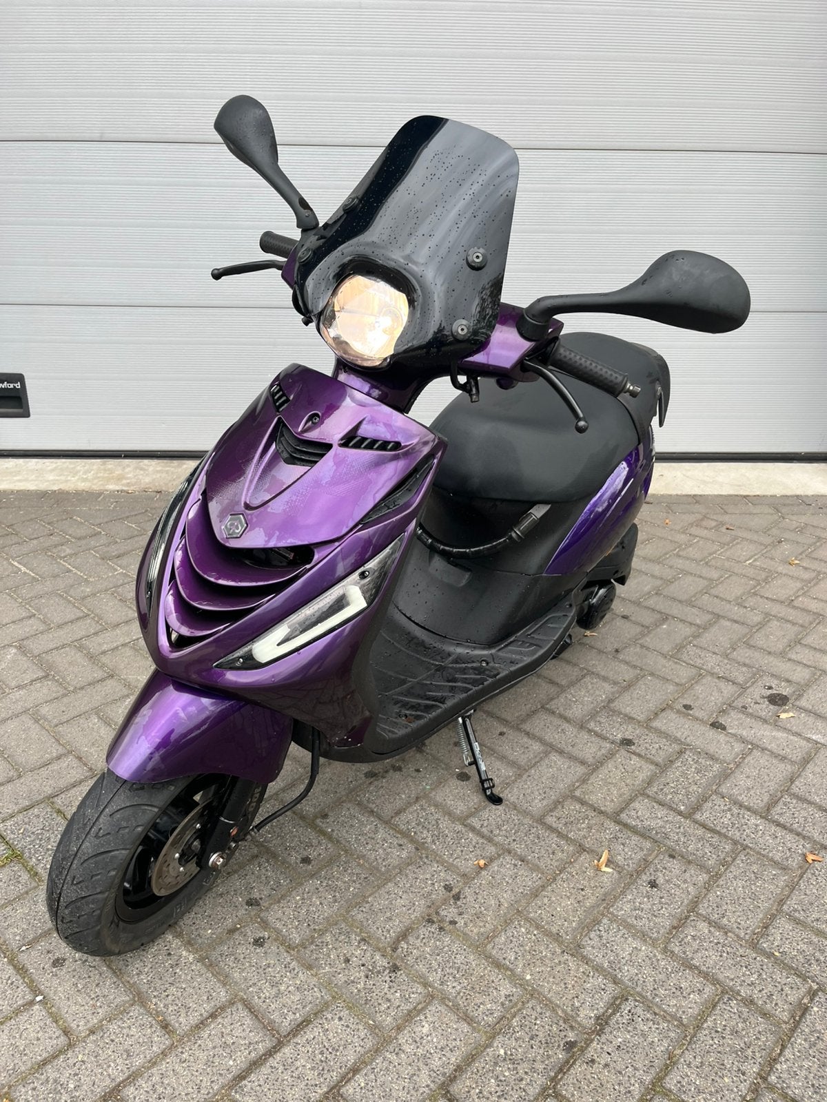 Piaggio zip 4 takt 80cc Brom 2021 | 8564 km| Twilight Paars, Ophalen of Verzenden, Zo goed als nieuw, Benzine, Zip