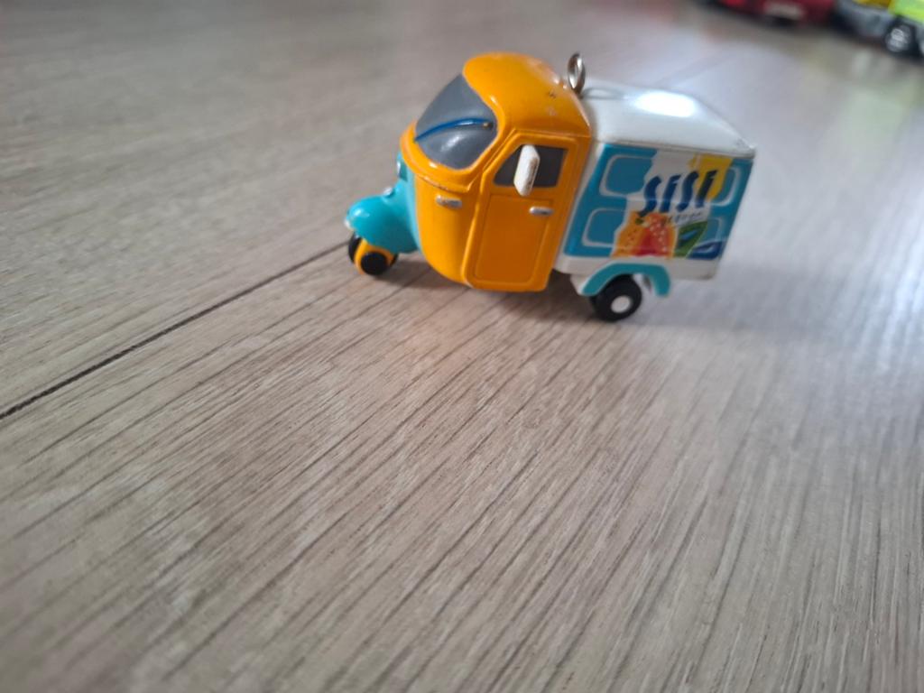 Miniatuur Piaggio Ape Sisi ijscowagen, Ophalen of Verzenden, Gebruikt