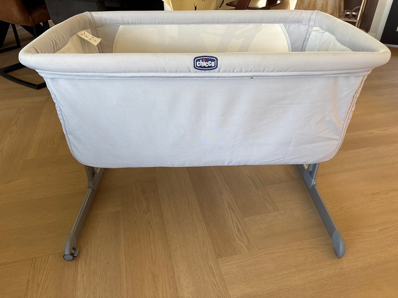 Chicco Next2Me co sleeper + aerosleep matras, Kinderen en Baby's, Babywiegjes en Ledikanten, Gebruikt, Wieg, Ophalen