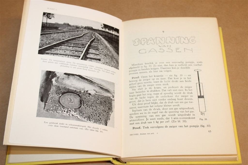 Probeer het Zelf — Vintage Jeugdboek Natuurkunde 1950, Ophalen of Verzenden, Gelezen, Natuurwetenschap